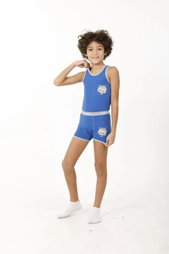 Boy`s Primo Plain Boxer Set CASUAL